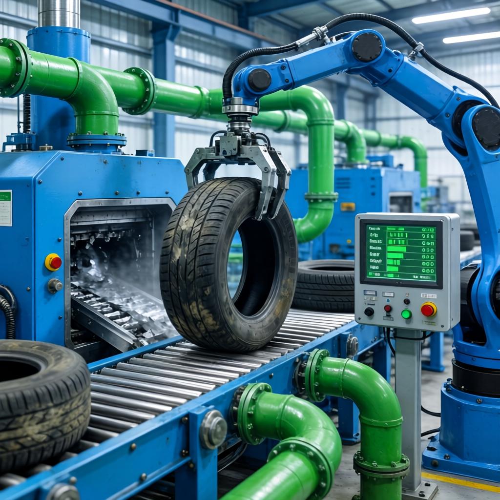 安全环保变废为宝废轮胎炼油设备技术的革新之路 安全环保变废为宝废轮胎炼油设备技术的革新之路第一张图