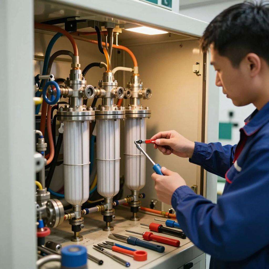 除酸脱色再生净油装置维修保养指导第一张图