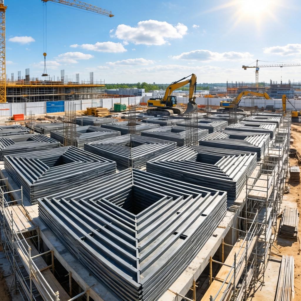 塑料垃圾的再生建筑模板 塑料垃圾的再生建筑模板第二张图