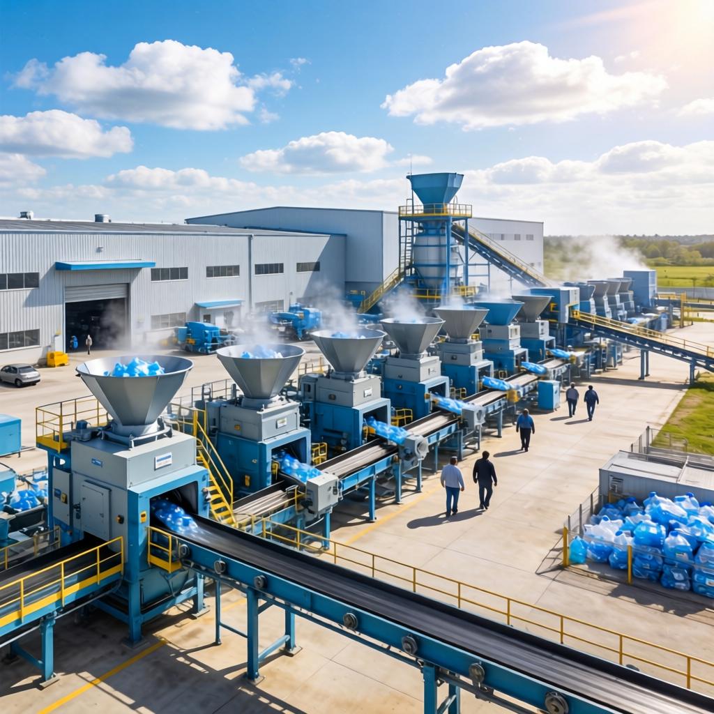 国内PET塑料回收造粒机存缺陷第一张图