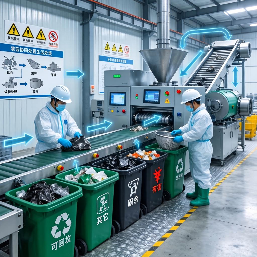 中材国际集成垃圾污泥协同处置技术成功应用第一张图