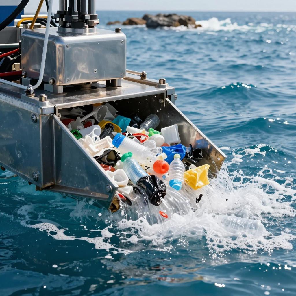新型收集器 一天收集25吨海洋垃圾第一张图