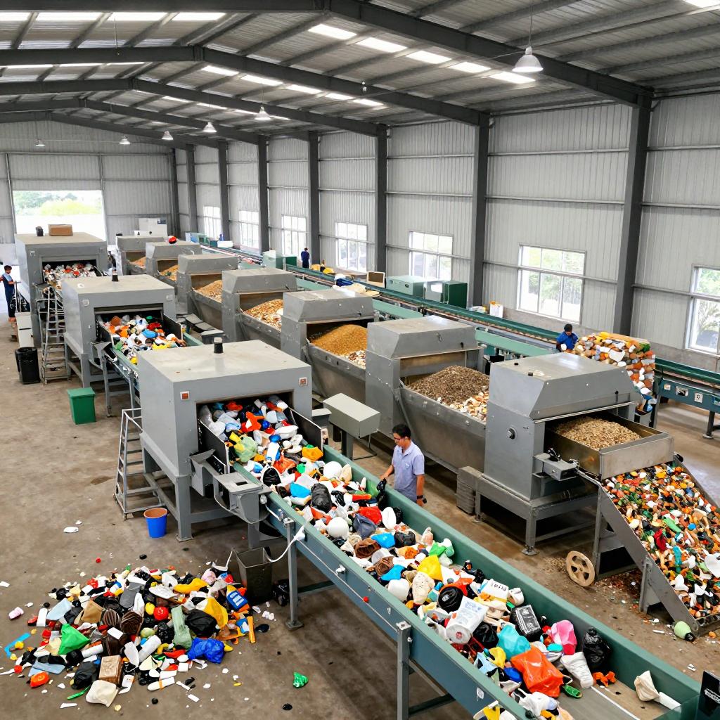 广西农村生活垃圾变复合燃料第一张图