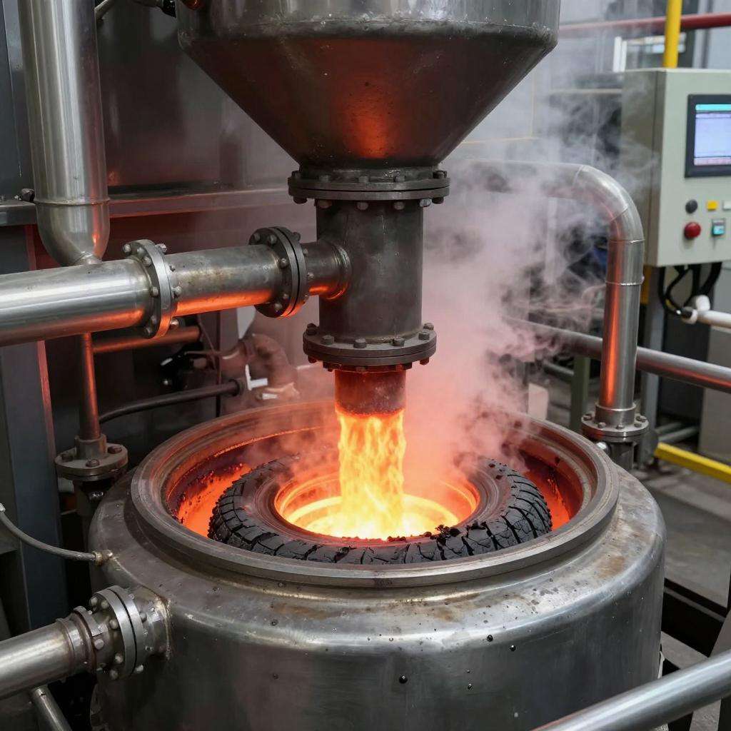 山东微负压热解技术废旧轮胎回收再利用率100% 山东微负压热解技术废旧轮胎回收再利用率100%第一张图