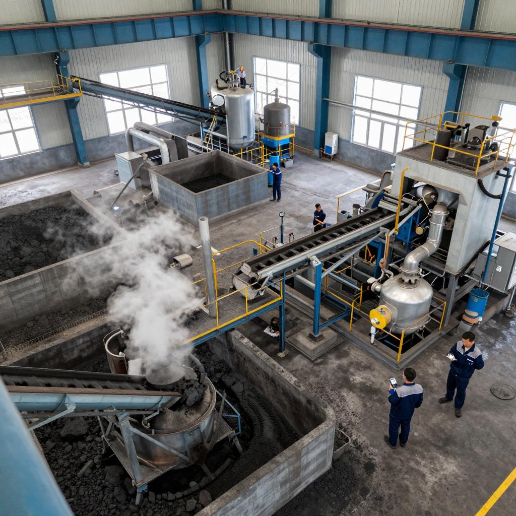 高炉渣显热利用与一步蒸气法渣处理工艺 高炉渣显热利用与一步蒸气法渣处理工艺第三张图