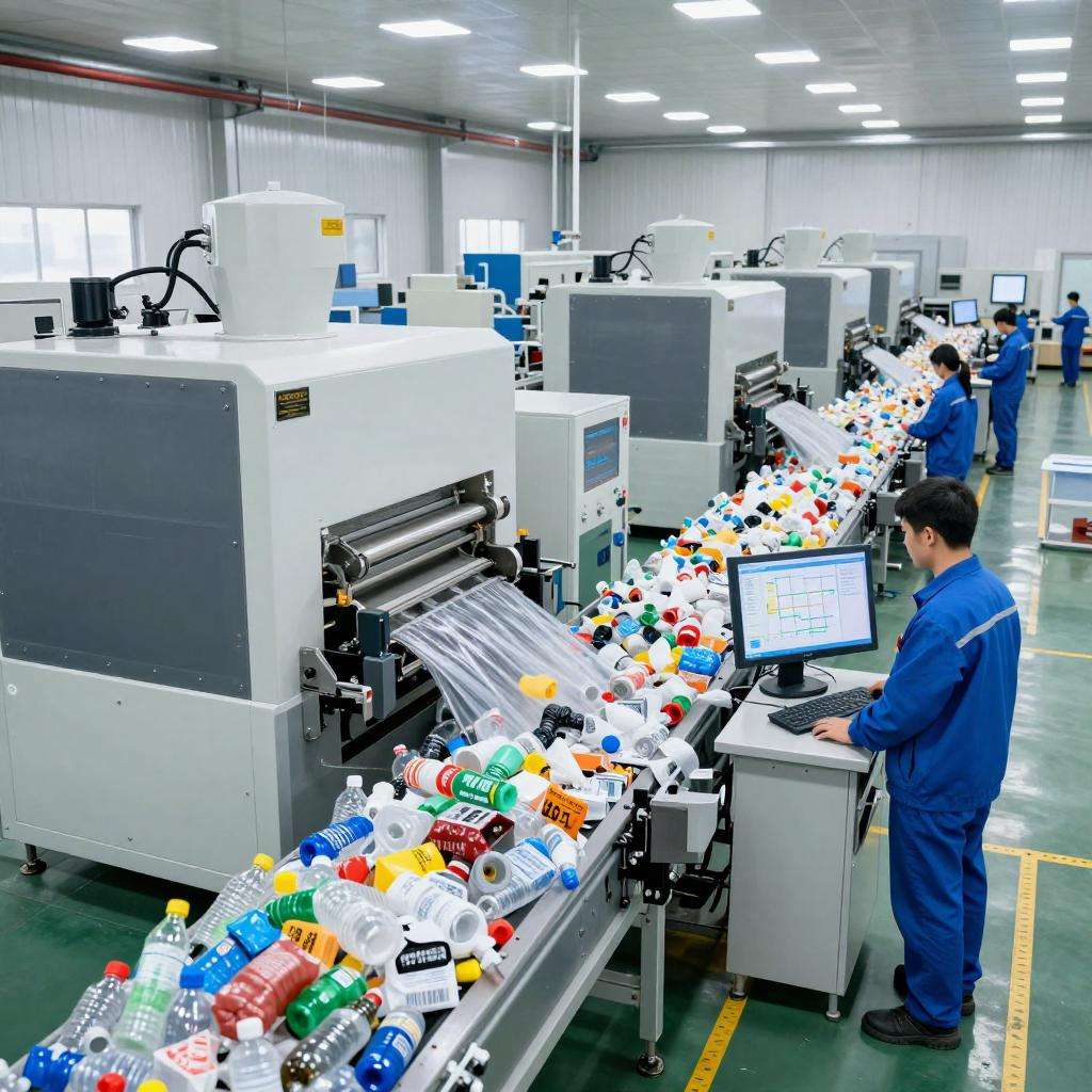 西藏首条废旧塑料循环利用生产线投入使用第一张图