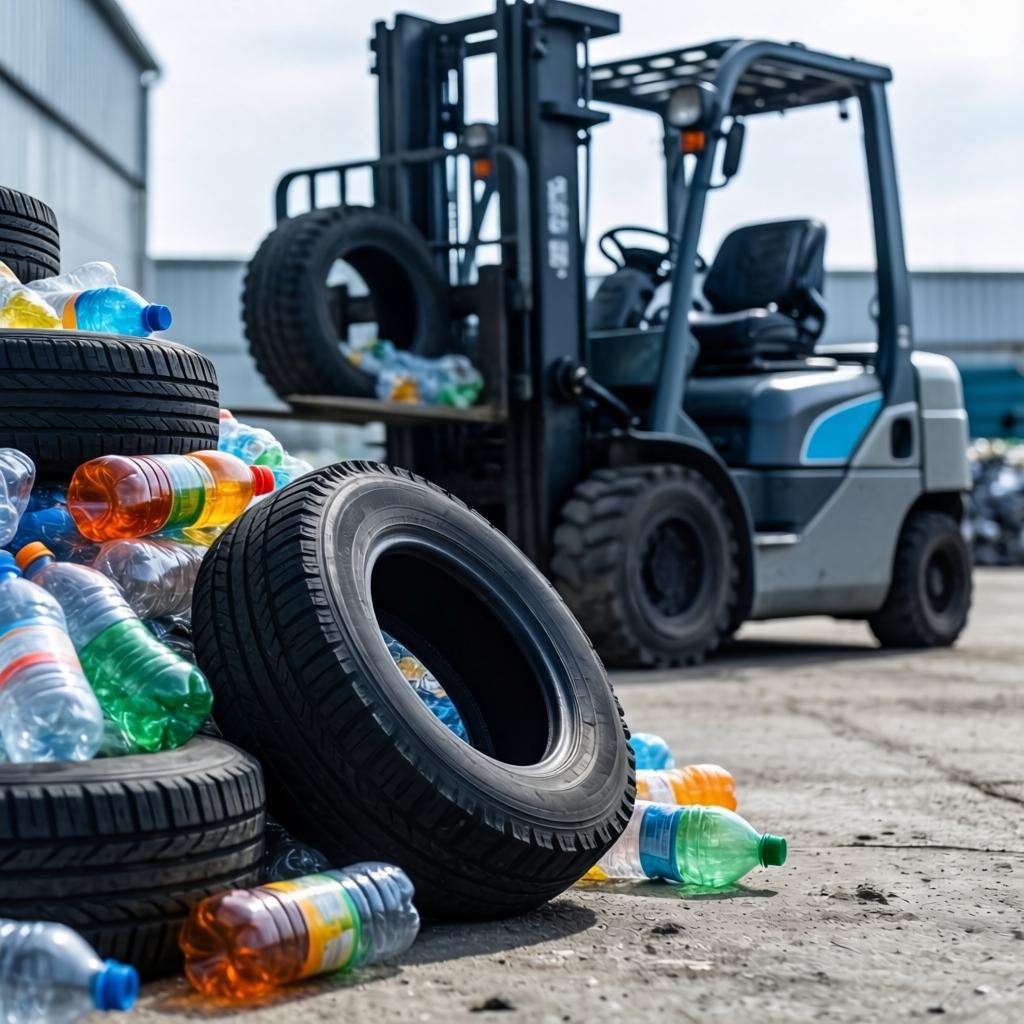 废橡胶塑料通过裂解变燃料油 废橡胶塑料通过裂解变燃料油第一张图