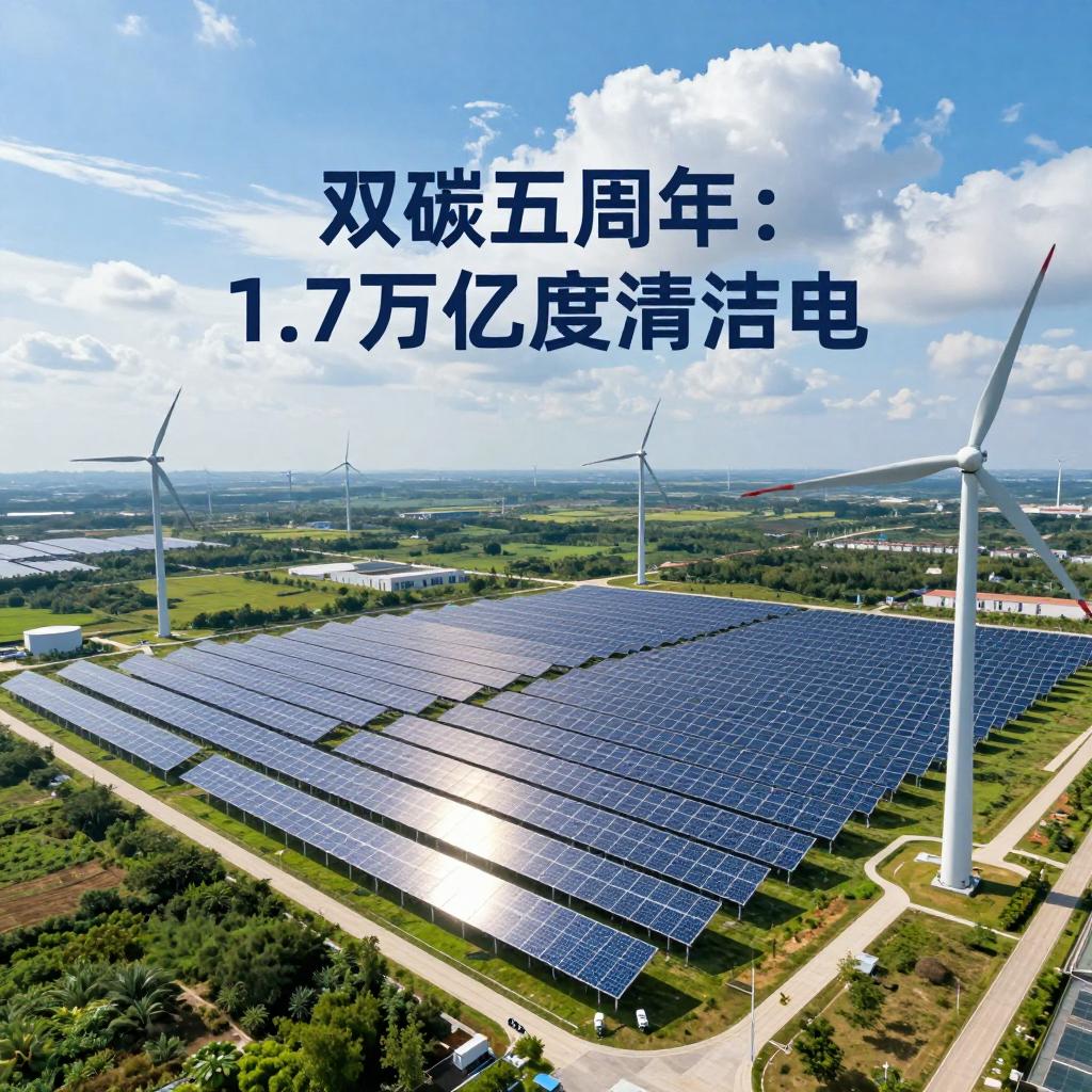 双碳五周年：1.7万亿度清洁电背后藏着什么？第一张图