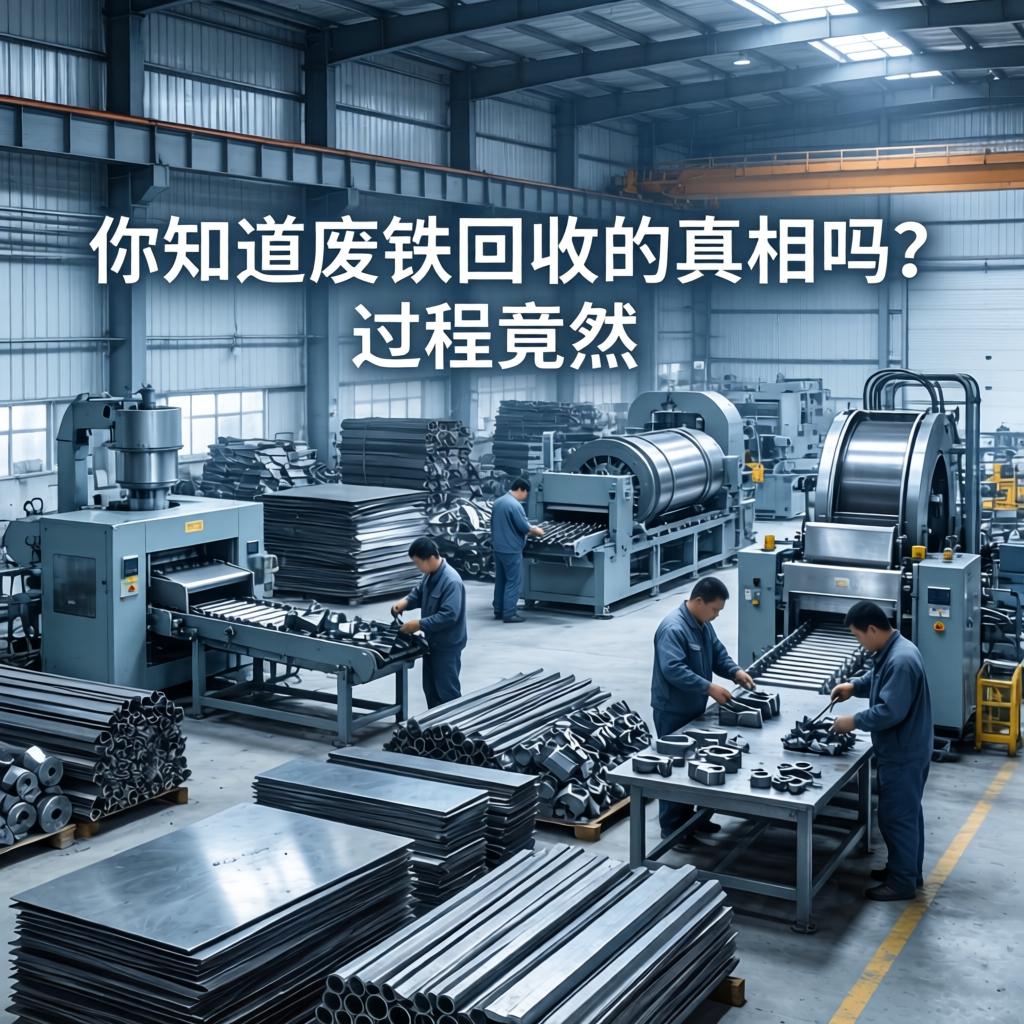 你知道废铁回收的真相吗？过程竟然比你想的复杂得多！第一张图