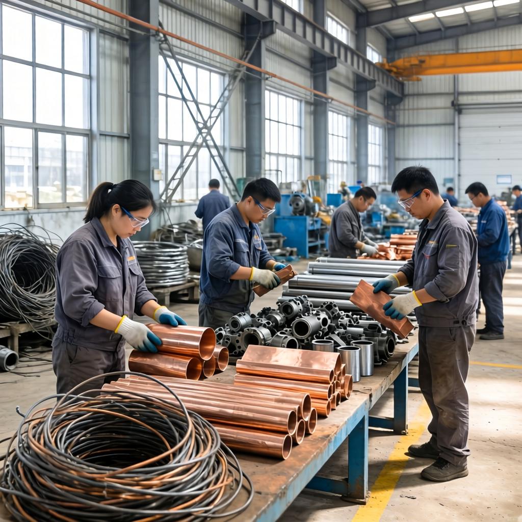 废铜回收竟成资源宝藏，背后隐藏着怎样的环保秘密？第一张图