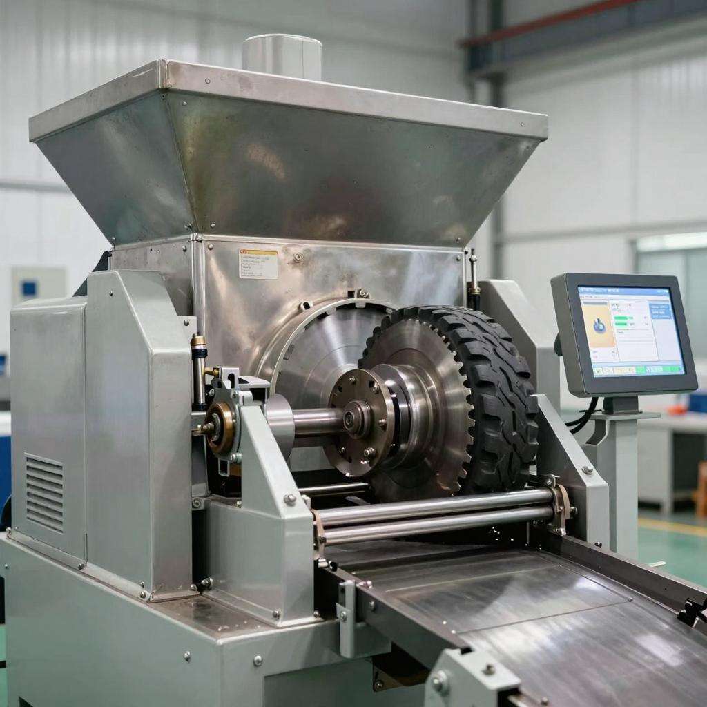 国产智能化废轮胎粉碎装备获突破 国产智能化废轮胎粉碎装备获突破第二张图