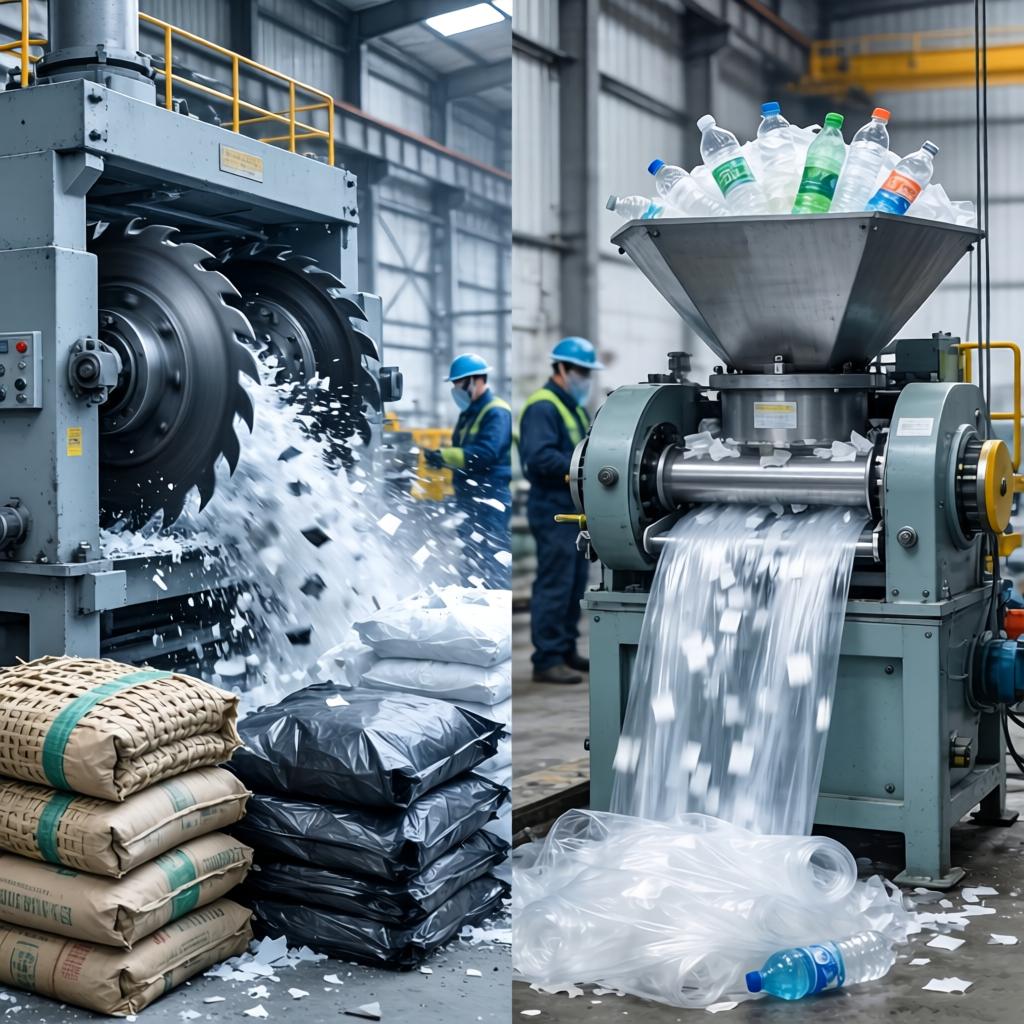 废塑料企业如何选购合适的机械设备第二张图