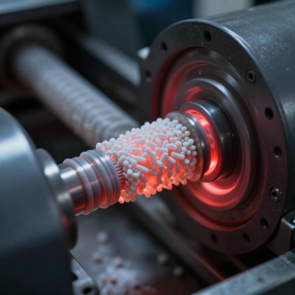 塑料挤出机可以这样节省能源,你造吗? 塑料挤出机可以这样节省能源,你造吗?第一张图