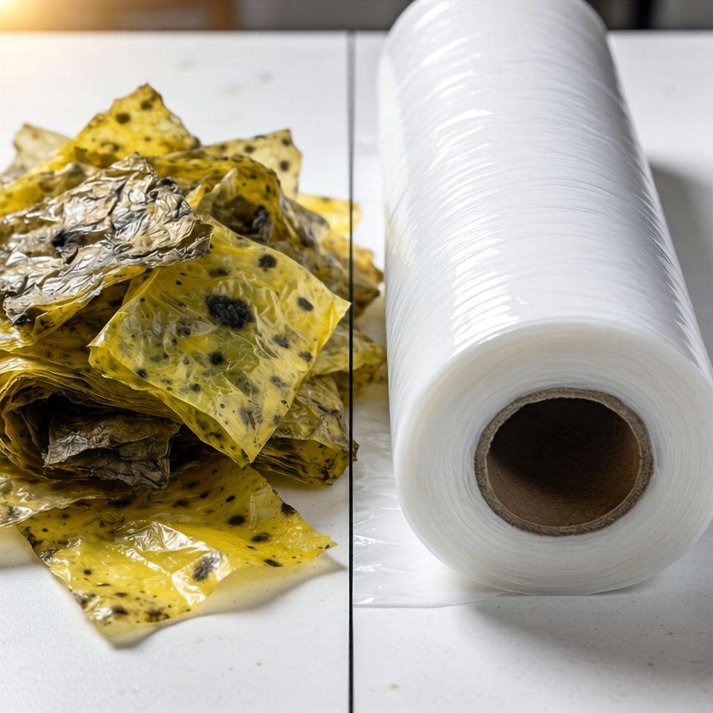 据说这样可以大大提高再生料的性能第一张图