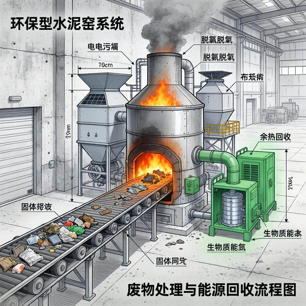 浅谈水泥窑协同处置固体废物的设计要点(图1)