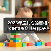 2026年最扎心的真相:废旧物资仓储分拣没你想的那么简单(图2) 2026年最扎心的真相:废旧物资仓储分拣没你想的那么简单(图2)