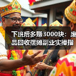 下班后多赚3000块：废品回收摆摊副业实操指南（图2）