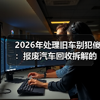 2026年处理旧车别犯傻:报废汽车回收拆解的门道(图1) 2026年处理旧车别犯傻:报废汽车回收拆解的门道(图1)