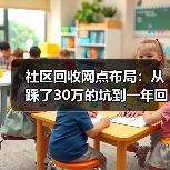 社区回收网点布局:从踩了30万的坑到一年回本(图1) 社区回收网点布局:从踩了30万的坑到一年回本(图1)