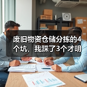 废旧物资仓储分拣的4个坑,我踩了3个才明白(图1) 废旧物资仓储分拣的4个坑,我踩了3个才明白(图1)