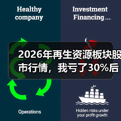 2026年再生资源板块股市行情，我亏了30%后想明白几件事（图1）