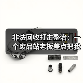 非法回收打击整治:一个废品站老板差点把我送进去(图1) 非法回收打击整治:一个废品站老板差点把我送进去(图1)