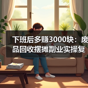 下班后多赚3000块：废品回收摆摊副业实操复盘（图2）