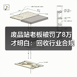 废品站老板被罚了8万才明白:回收行业合规监管检查到底查什么(图2) 废品站老板被罚了8万才明白:回收行业合规监管检查到底查什么(图2)