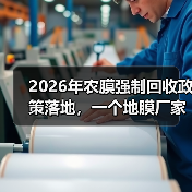 2026年农膜强制回收政策落地,一个地膜厂家告诉我的3个残酷真相(图1) 2026年农膜强制回收政策落地,一个地膜厂家告诉我的3个残酷真相(图1)