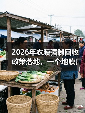 2026年农膜强制回收政策落地,一个地膜厂家告诉我的3个残酷真相(图3) 2026年农膜强制回收政策落地,一个地膜厂家告诉我的3个残酷真相(图3)
