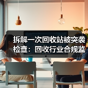 拆解一次回收站被突袭检查:回收行业合规监管检查到底查什么(图4) 拆解一次回收站被突袭检查:回收行业合规监管检查到底查什么(图4)