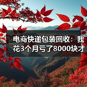 电商快递包装回收:我花3个月亏了8000块才搞明白的事(图4) 电商快递包装回收:我花3个月亏了8000块才搞明白的事(图4)