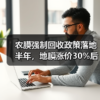农膜强制回收政策落地半年,地膜涨价30%后我才看懂的3件事(图2) 农膜强制回收政策落地半年,地膜涨价30%后我才看懂的3件事(图2)