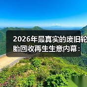 2026年最真实的废旧轮胎回收再生生意内幕:我从月亏2万到月入5万(图1) 2026年最真实的废旧轮胎回收再生生意内幕:我从月亏2万到月入5万(图1)
