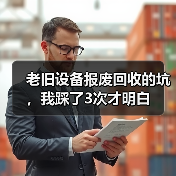 老旧设备报废回收的坑,我踩了3次才明白(图1) 老旧设备报废回收的坑,我踩了3次才明白(图1)