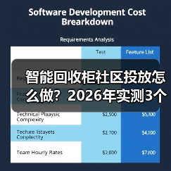 智能回收柜社区投放怎么做?2026年实测3个小区踩坑记录(图1) 智能回收柜社区投放怎么做?2026年实测3个小区踩坑记录(图1)