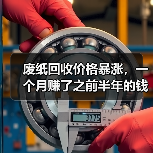 废纸回收价格暴涨，一个月赚了之前半年的钱（图2）