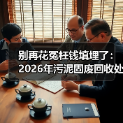 别再花冤枉钱填埋了：2026年污泥固废回收处理的3个狠招（图3）