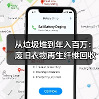 从垃圾堆到年入百万:废旧衣物再生纤维回收的隐秘生意经(图2) 从垃圾堆到年入百万:废旧衣物再生纤维回收的隐秘生意经(图2)