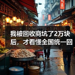 我被回收商坑了2万块后,才看懂全国统一回收溯源平台(图2) 我被回收商坑了2万块后,才看懂全国统一回收溯源平台(图2)