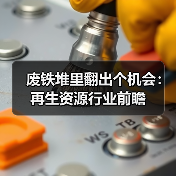 废铁堆里翻出个机会:再生资源行业前瞻(图1) 废铁堆里翻出个机会:再生资源行业前瞻(图1)