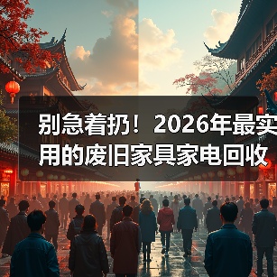 别急着扔！2026年最实用的废旧家具家电回收指南（图3）