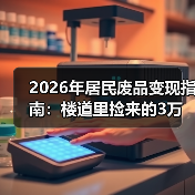 2026年居民废品变现指南:楼道里捡来的3万块,比加班实在(图1) 2026年居民废品变现指南:楼道里捡来的3万块,比加班实在(图1)
