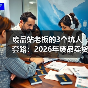 废品站老板的3个坑人套路:2026年废品卖货避坑技巧(图3) 废品站老板的3个坑人套路:2026年废品卖货避坑技巧(图3)