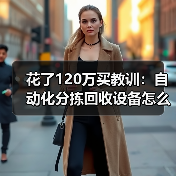 花了120万买教训：自动化分拣回收设备怎么选不踩坑（图3）