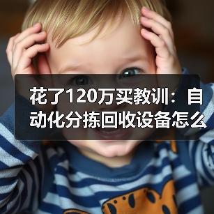 花了120万买教训：自动化分拣回收设备怎么选不踩坑（图4）