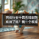 回收行业十四五规划到底说了啥?我一个收废品的朋友赚翻了(图2) 回收行业十四五规划到底说了啥?我一个收废品的朋友赚翻了(图2)