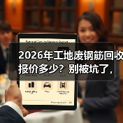 2026年工地废钢筋回收报价多少？别被坑了，我跑了3个回收站才搞明白（图2）