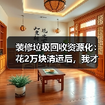 装修垃圾回收资源化:花2万块清运后,我才知道这东西能卖钱(图2) 装修垃圾回收资源化:花2万块清运后,我才知道这东西能卖钱(图2)