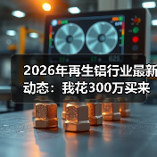 2026年再生铝行业最新动态:我花300万买来的5个惨痛教训(图4) 2026年再生铝行业最新动态:我花300万买来的5个惨痛教训(图4)